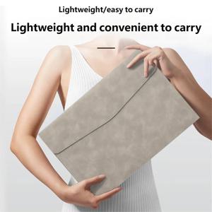 A4 가죽 파일 보관 가방 - 방수, 대용량, 문서 보관에 안전, 사무실, 학교, 가정용으로 휴대 가능, 내구성