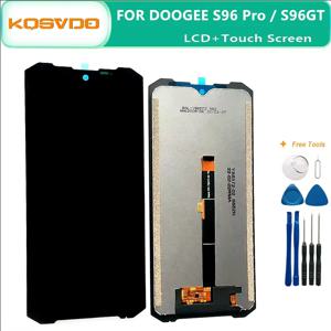 Doogee S96 Pro GT LCD 디스플레이 교체 LCD 화면 및 S96 Pro 휴대폰 수리를위한 디지타이저 전체 어셈블리의 새로운 원본