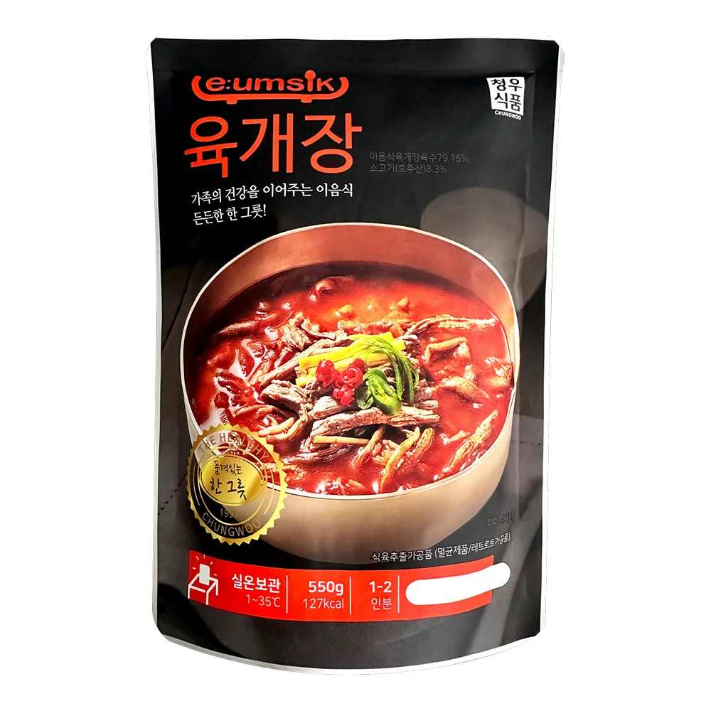 청우식품 이음식 육개장 550g