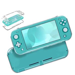 스위치 라이트 콘솔용 미끄럼 방지 크리스탈 풀 커버 보호 케이스 - 필수 NS 액세서리