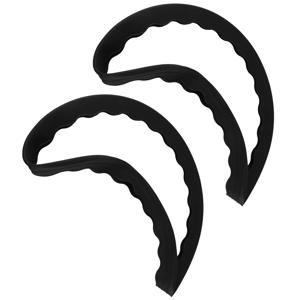 2 Pcs 바 의자 발 패드 바닥 보호기 커버 라운드 쿠션 가구 다리 의자 레깅스