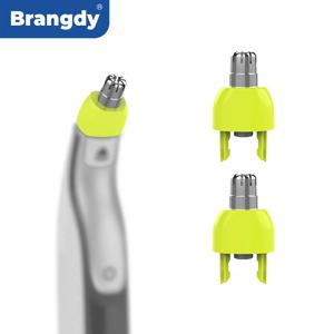 Brangdy 코 헤어 트리머 교체 헤드, 필립스 원블레이드 QP2520 QP2630 QP6520 QP6530 면도기, 세척 가능 듀얼 엣지 블레이드