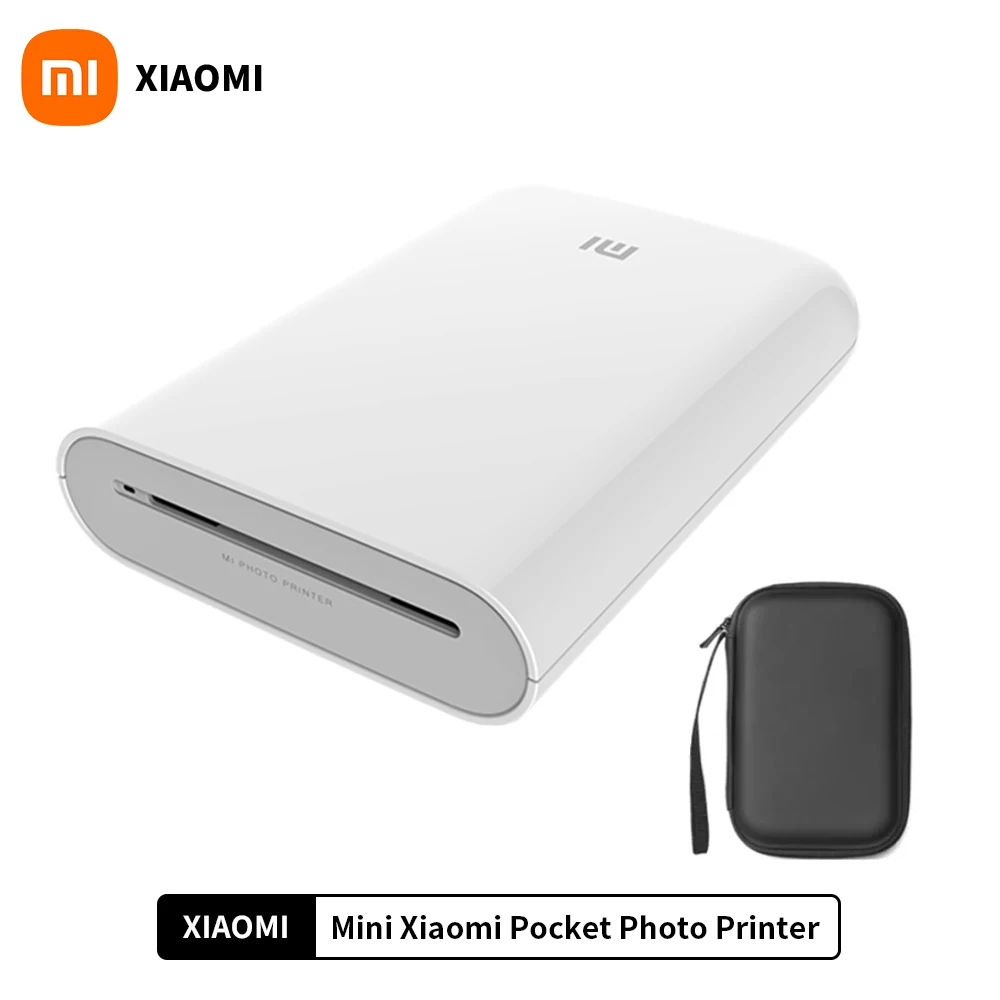 Xiaomi AR 프린터 300 인치 당 점 휴대용 사진 미니 포켓 DIY 공유 500mAh 그림 프린터 포켓 프린터 Mihome APP 사용