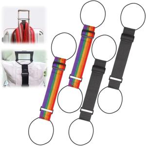 탄성 조절 가능한 수하물 스트랩 캐리어 스트랩 수하물 번지 수하물 벨트 가방 벨트 여행 보안 스트랩 운반