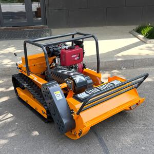 맞춤형 저렴한 도매 자동 제로턴 크롤러 잔디깎이 원격 제어 정원용 잔디 깎는 기계