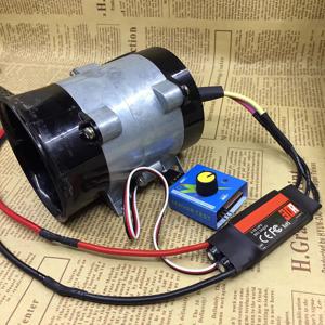 12V 40A 항공기 모델 전자 튜닝 범용 자동차 부품 자동차 전기 터빈 파워 터보 차저 부스트 에어 흡입 팬