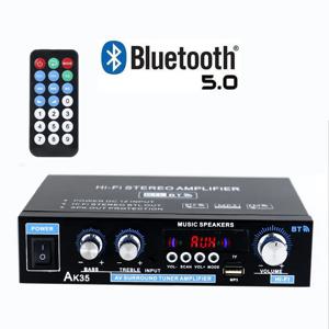 AK35 디지털 전력 증폭기 Bluetooth U 디스크 전력 증폭기 2채널 전력 증폭기