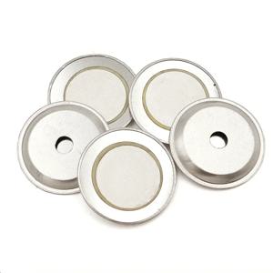 10 개/몫 27MM 철 세라믹 웨이퍼 플레이트 직경 27MM 세라믹 20MM 압전 압전 부저 스피커 + 알루미늄 쉘