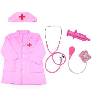 어린이 놀이 장난감 시뮬레이션 코스프레 의상 의사/간호사 옷 가정용 게임 남아 여아 축제 드레스업 TMZ