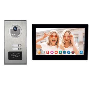 7인치 IPS 스크린 2MP 1080P 투야 앱 유선 IP WIFI 도어벨 비디오 도어폰 인터콤 비주얼 도어 뷰어