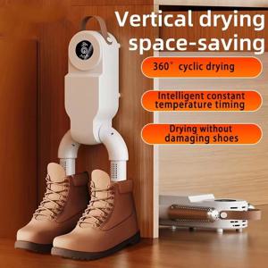 건조 및 습기 제거 기능이 있는 지능형 신발 건조기 탈취 및 타이머 디자인 접이식 및 빠른 건조 신발 건조기