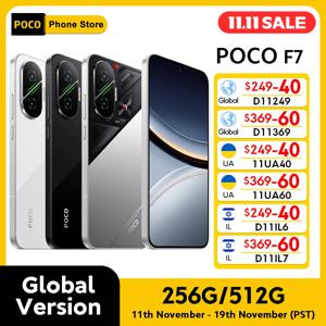 【브랜드+】POCO F7 5G 스냅드래곤 ® 8세대 4 NFC 6500mAh 배터리 6.83인치 1.5K AMOLED 50MP 카메라 OIS 90W 하이프차지 스마트폰