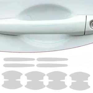 4-8개입 EAMETAL 범용 자동차 도어 핸들 보호 스티커 투명 자동차 핸들 충돌 방지 보호 스트립