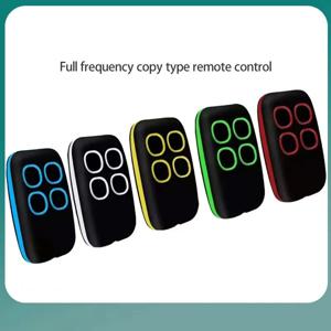 5PCS 차고 문 리모컨 복제기 433mhz 280MHz-868MHz 다중 주파수 코드 복제기 클론 게이트 키 FOB 핸드 송신기