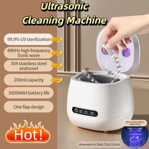 치과 교정기 틀니 초음파 세척기 48HKz UV 소독 스테인리스 내부 홈 클리너 세척기 신제품 2026