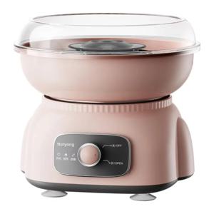 새로운 맞춤형 미니 솜사탕 제조기 키트, 고효율 전기 가열 휴대용 어린이 솜사탕 기계