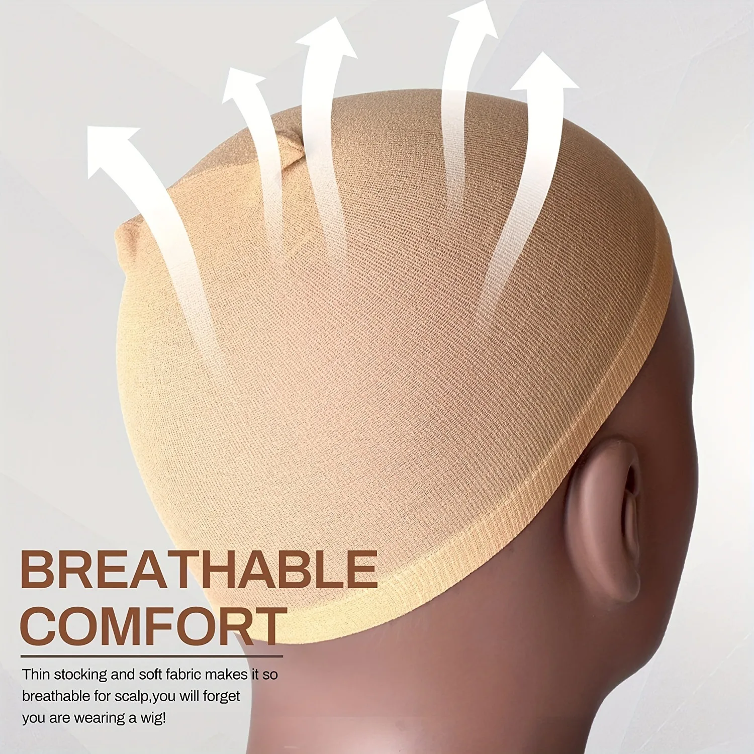 가발 캡 헤어넷 위브 헤어넷 2 10 12 20개/팩 스톡킹 가발 캡 스트레치 메쉬 캡 스톡킹 캡 가발 제작용 프리 사이즈