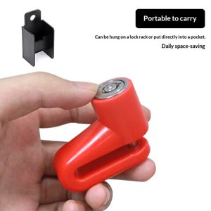 도난 방지 잠금 장치 전기 스쿠터 디스크 브레이크 잠금 장치 강철 와이어 자전거 산악 자전거 오토바이 디스크 잠금 장치 안전 도난 방지