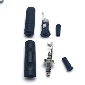 교체 헬리콥터 NATO 플러그 헤드셋 어댑터 U-174/U 솔더 유형 남성 또는 여성 David Clark 군용 헬리콥터 헤드셋