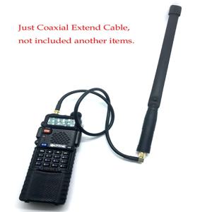 AR-152 AR-148 SMA 남성-여성 양방향 라디오 안테나 Baofeng UV-5R UV-82 UV-9R 워키 토키 50/100cm 용 동축 연장 케이블