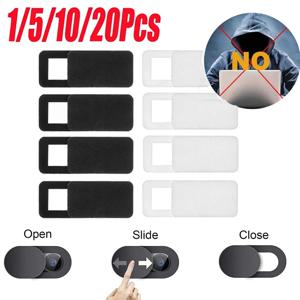 1-20pcs 범용 웹캠 보호 커버 Antispy 슬라이더 카메라 보호대 iPad 노트북 Macbook 전화 렌즈 개인 정보 보호 스티커