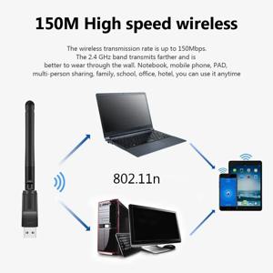 USB 무선 네트워크 카드 WiFi 송신기 셋톱박스 IPTV 수신기 데스크탑 노트북용 Wifi 안테나 - 무선 네트워킹