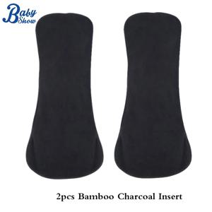 2pcs 빨 수있는 성인 기저귀 5 레이어 폴라 플리스 천 기저귀 라이너 슈퍼 흡수성 재사용 가능한 요실금 성인 기저귀 삽입 패드