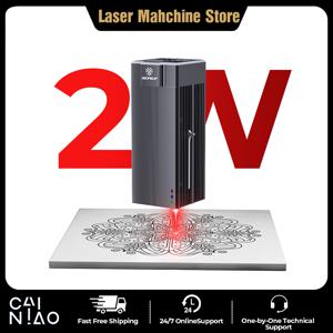 AMCER 레드 레이저 헤드 모듈, 스테인레스 스틸 플라스틱 P1 10W P2 33W 레이저 조각기, 1064nm, 2W