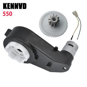 6V 12V 24V RS390 RS550 고속 어린이 전기 자동차 자동차 오토바이 금속 강철 기어 드라이브 모터 기어 박스 엔진 감속기