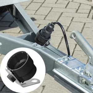 트레일러 커넥터 홀더 7핀 플러그 13핀 소켓 홀더 원형 주차 커버 오염 방지 플러그 어댑터