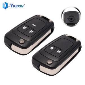 Opel Vauxhal Insignia Astra J Zafira B C Mokka Corsa Meriva Insignia Cascade Karl 키 케이스 커버 로고 용 원격 자동차 키 쉘