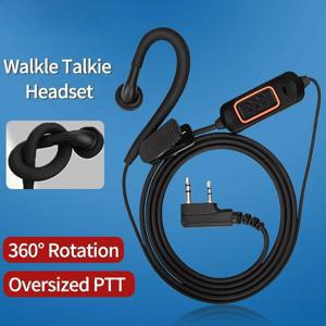 새로운 Baofeng 780 헤드셋 마이크 이어폰 BaoFeng UV-5R UV-5RH UV-21 PRO Quansheng UV-K6 워키 토키 양방향 라디오 액세서리