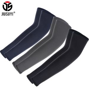 1 쌍 냉각 팔 슬리브 커버 스포츠 러닝 UV 태양 보호 야외 낚시 사이클링 농구 탄성 커프스 팔 따뜻하게