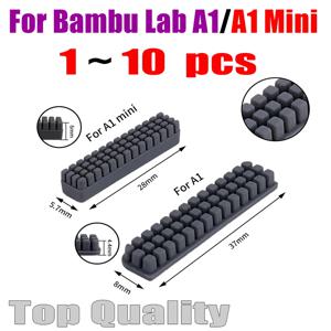 Bambu Lab A1/A1 용 노즐 브러시 와이퍼 실리콘 브러시 용 미니 Bambulab a1 mini 3D Printe 용 핫베드 장착 청소 도구