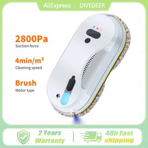 다이브디어 자동 워터젯 창문 청소기 대형 흡입 유리 청소 로봇 리모컨 대형 흡입 유리 청소 로봇