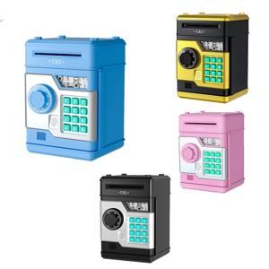 M05K 전자 돼지 저금통 ATM 암호 돈 상자 안전 스마트 지문 자동 은행 어린이 선물 돈 상자