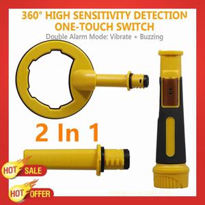 2 In 1 수중 금속 탐지기 펄스 핀 포인터 다이빙 보물 방수 금속 탐지기 사용하기 쉬운 휴대용 금속 탐지기