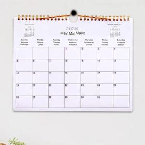 달력 2025 20252026   캘린더 플래너 다국어 코일 플래너 의제 주최자 홈 오피스 학교 교실 일정