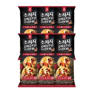 천일냉동 소시지 슈퍼슈프림 브리또 120g 6개