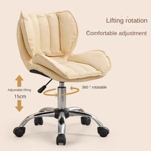 Richome 라이트 럭셔리 컴퓨터 의자 편안한 홈 오피스 의자 소녀 침실 메이크업 의자 책상과 의자