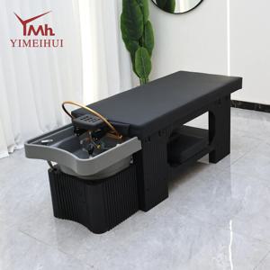 태국 마사지 침대 헤드 스파 샴푸 침대 일본식 뷰티 살롱 가구 헤드 테라피 헤어 세척 장비 침대