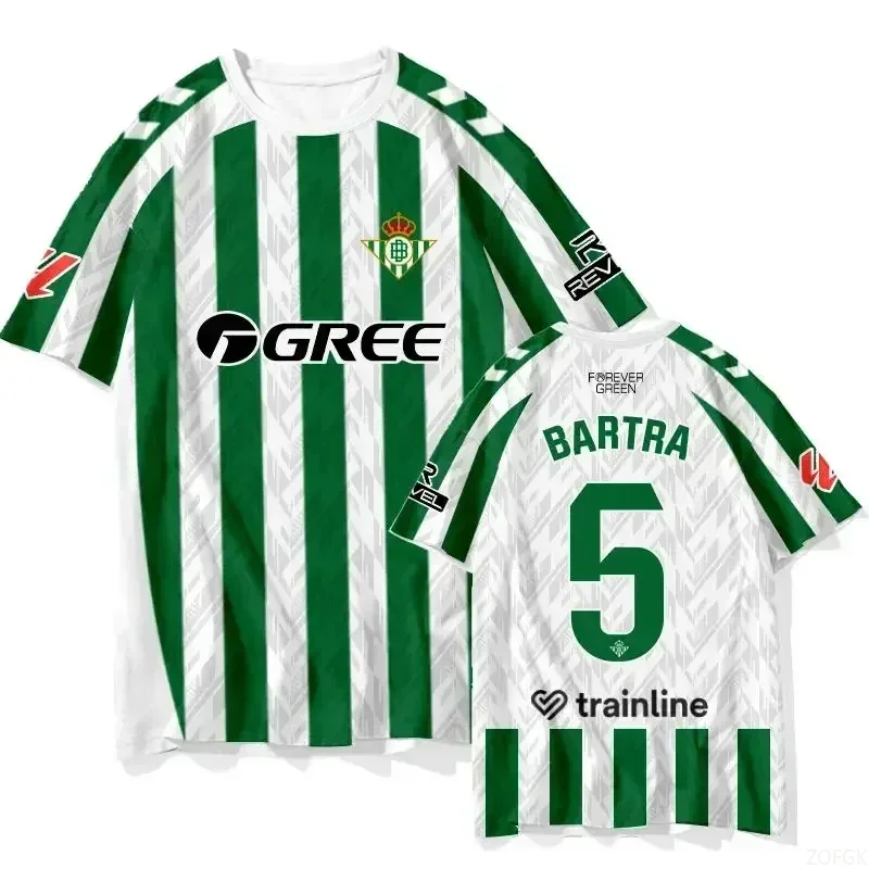 새로운 여름 축구 훈련 티셔츠 셔츠 플레이어 축구 유니폼 성인 어린이 운동복 빠른 건조 탑 캐주얼 티셔츠 Y2K