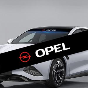 오펠 인시그니아 아스트라 안타라 메리바 자피라 H G 코르사 차량용 앞유리 햇빛 가리개 스트립 스티커 (직사광 방지)