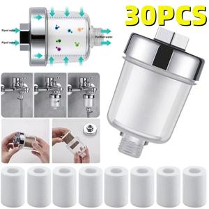 물 배출구 정수기 키트 범용 수도꼭지 필터 주방 욕실 샤워 가정용 필터 PP 면 고밀도 필터