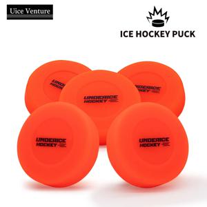 2pcs 아이스 하키 퍽 롤러 로드 하키 라운드 롤러 리바운드 없음 볼 스트리트 아이스 하키 훈련 퍽 스포츠 용품