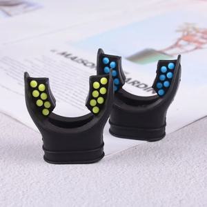 1Pc 스쿠버 다이빙 실리콘 마우스피스 탭 교체 조절기 스노클 블랙/옐로우 ColorComfort Fit Mouth Piece For Men Women