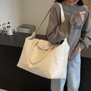 대용량 나일론 스포츠 트레이닝 백 패셔너블 트렌디 핸드백 요가 여행 가방 싱글 숄더백 청소년 캐주얼용