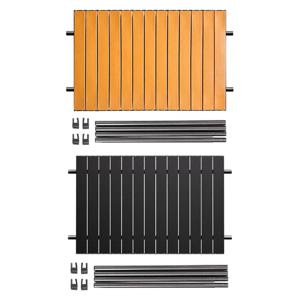 휴대용 웨건 테이블 다기능 접이식 금속 보드 웨건 카트 피크닉 캠핑 백패킹 정원 카트 BBQ용