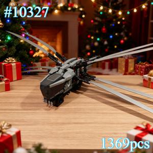 날개를 펴는 항공기 10327 빌딩 블록 세트 레고 호환 입자 크리스마스 선물용 1369개