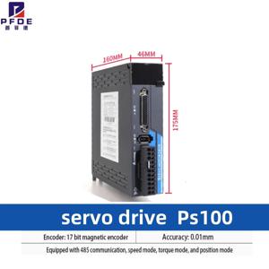 PFDE 서보 드라이브 PS100 400W 600W 750W 1000W 내 매장의 모든 PFDE 브랜드 서보 모터에 적용 가능
